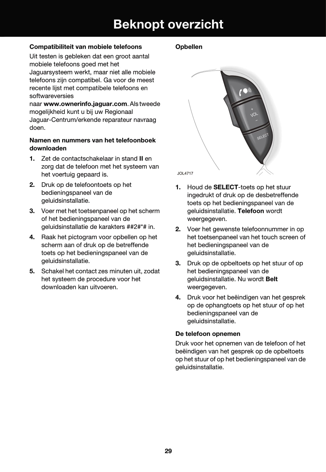 2002-2008 Jaguar S-Type Bedienungsanleitung | Niederländisch