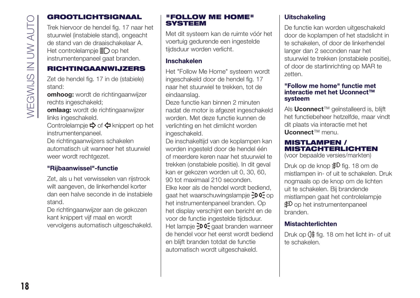 2015-2017 Lancia Ypsilon Owner's Manual | Dutch