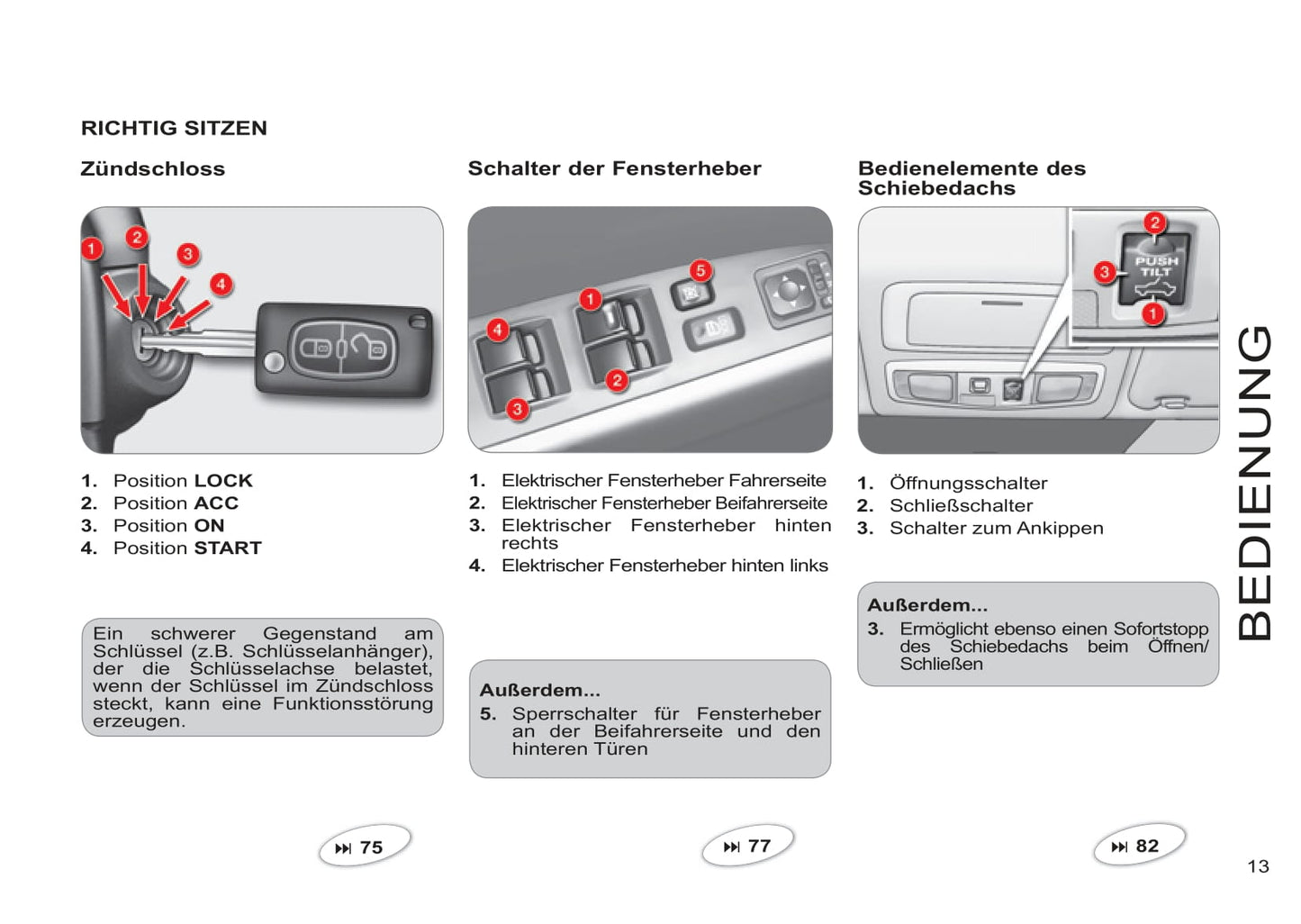 2011-2012 Citroën C-Crosser Bedienungsanleitung | Deutsch