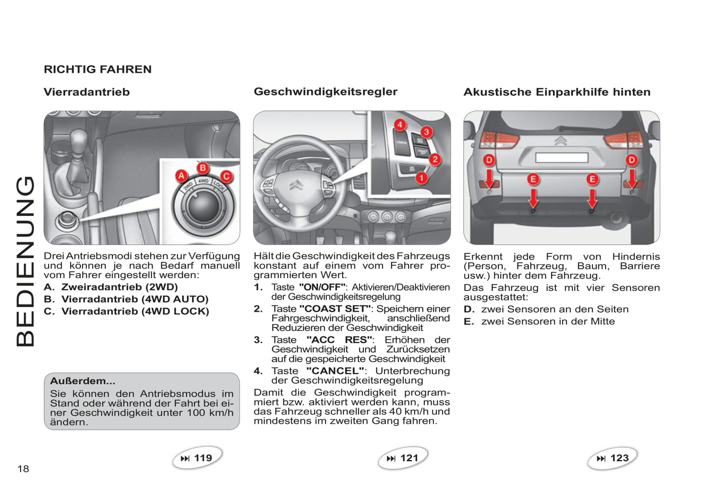 2011-2012 Citroën C-Crosser Bedienungsanleitung | Deutsch