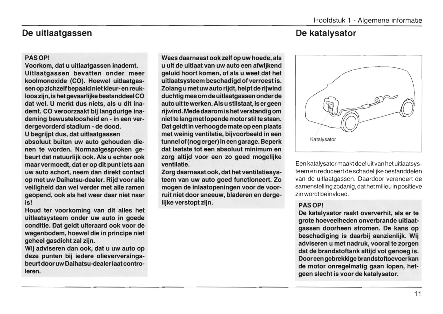 2003-2006 Daihatsu Cuore Bedienungsanleitung | Niederländisch