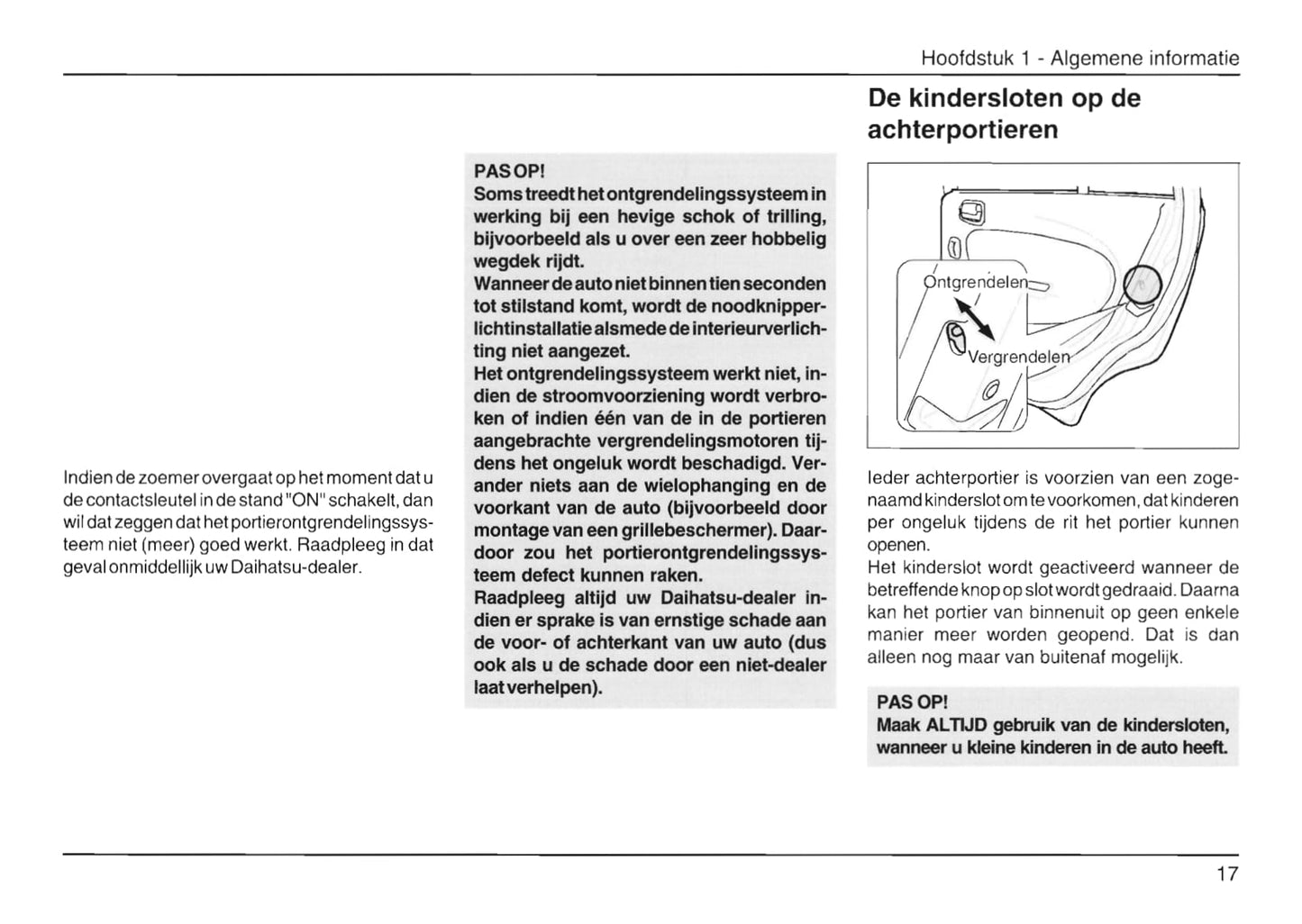 2003-2006 Daihatsu Cuore Bedienungsanleitung | Niederländisch