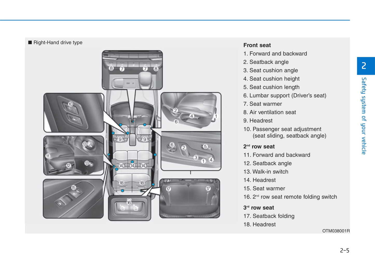 2019-2020 Hyundai Santa Fe Bedienungsanleitung | Englisch