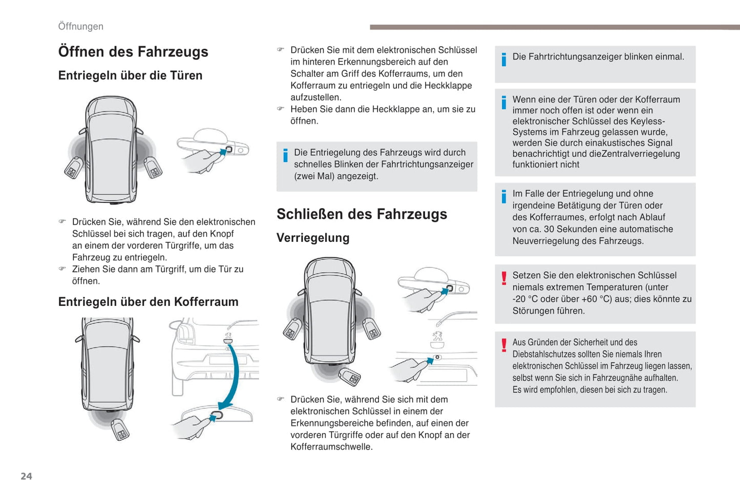 2018-2022 Peugeot 108 Owner's Manual | German