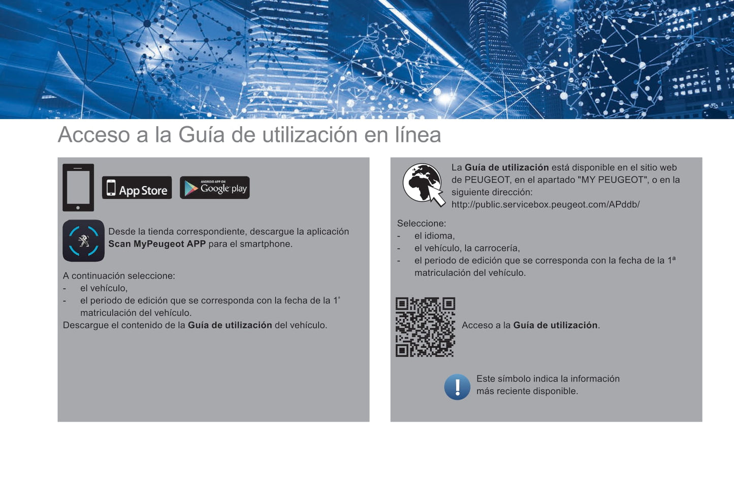 2018-2019 Peugeot Rifter/Partner Owner's Manual | Spanish