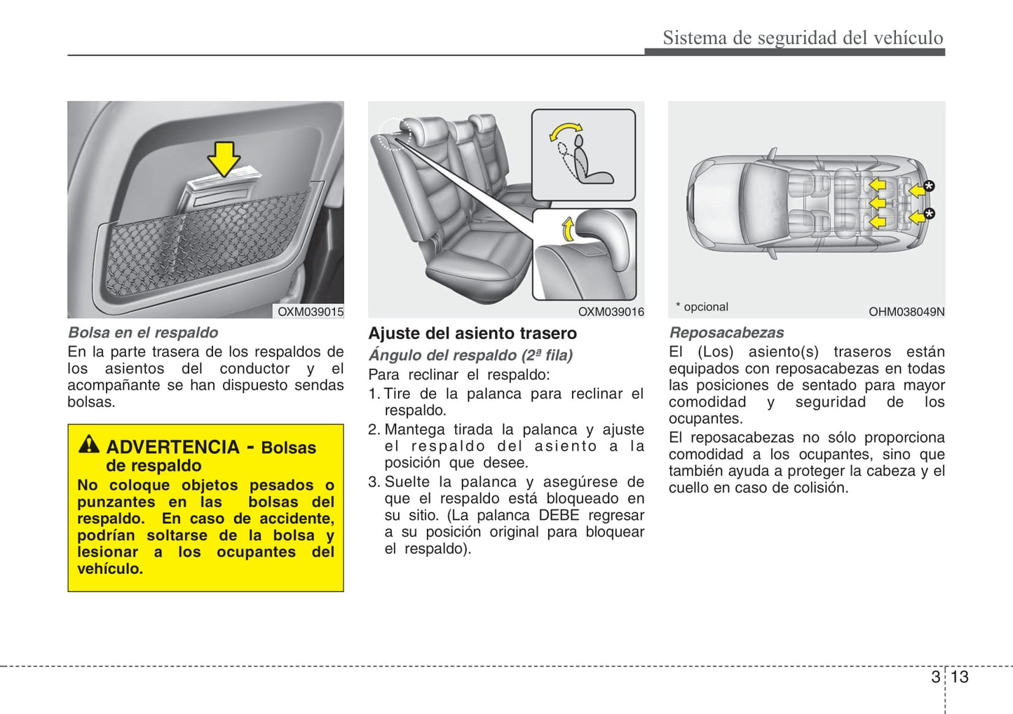 2011-2012 Kia Sorento Bedienungsanleitung | Spanisch