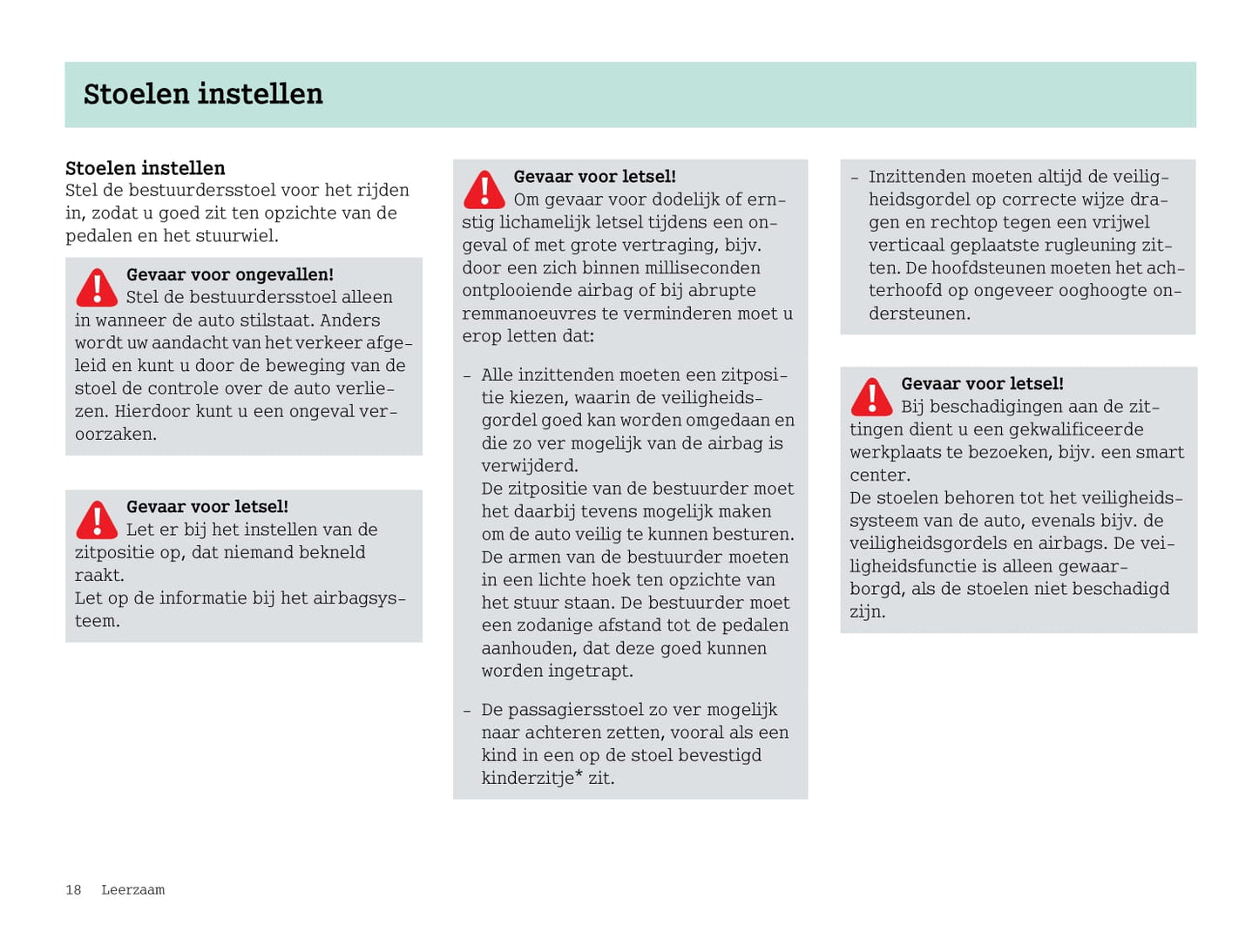 2003-2006 Smart Forfour Bedienungsanleitung | Niederländisch