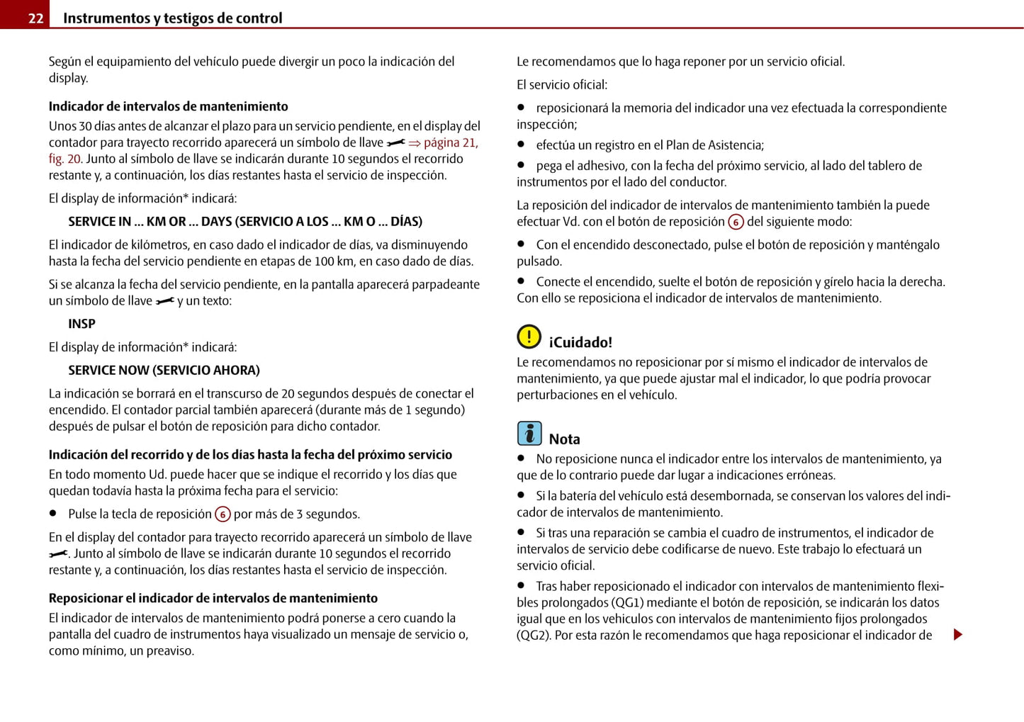2006-2010 Skoda Roomster Bedienungsanleitung | Spanisch