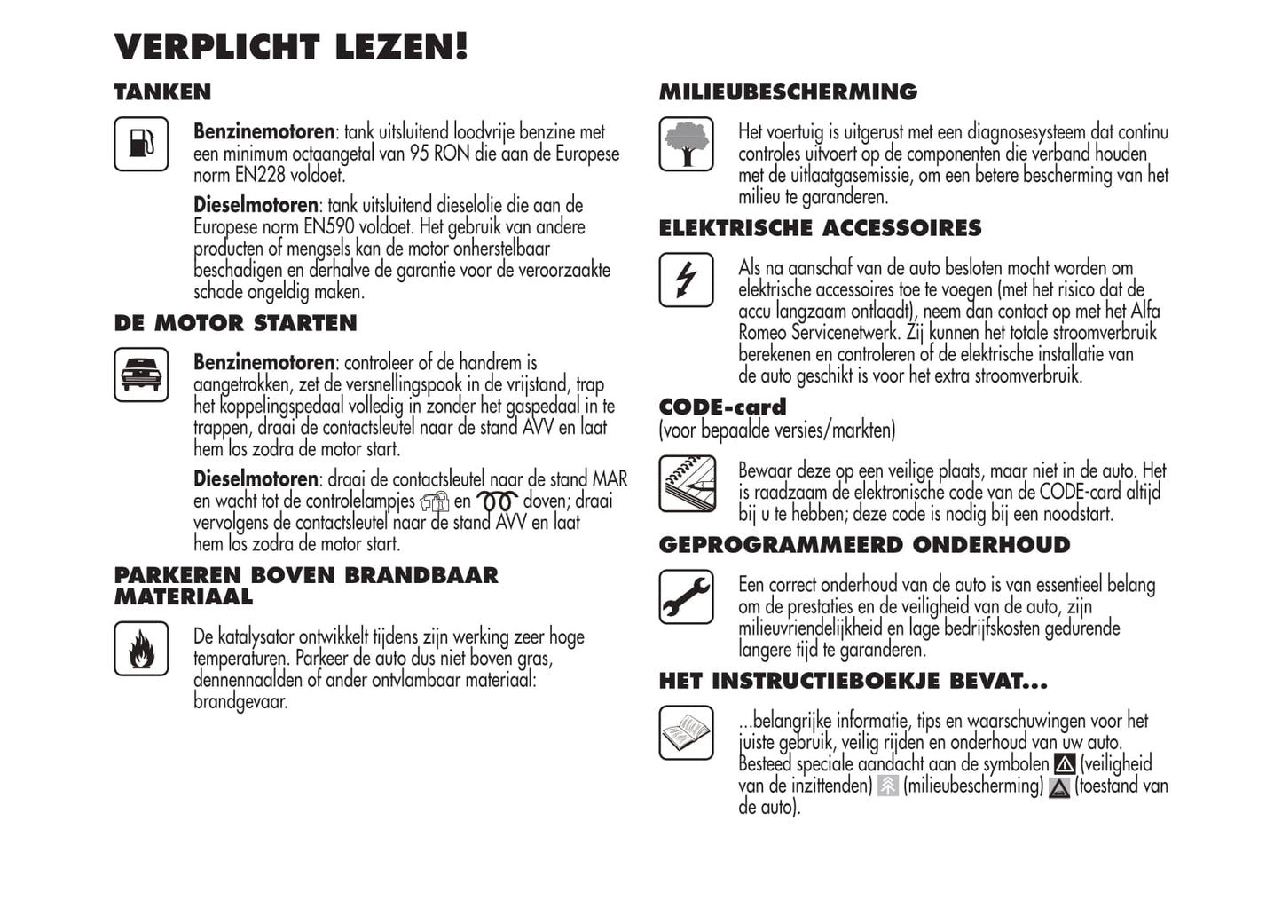 2014-2016 Alfa Romeo Mito Bedienungsanleitung | Niederländisch