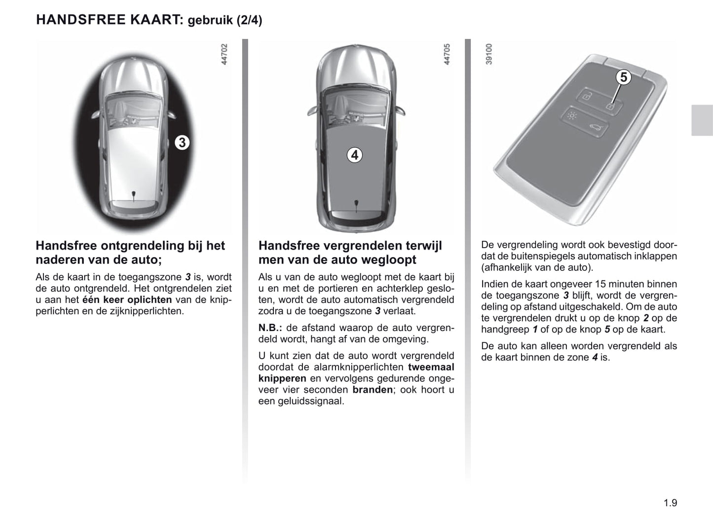 2019-2020 Renault Clio Bedienungsanleitung | Niederländisch