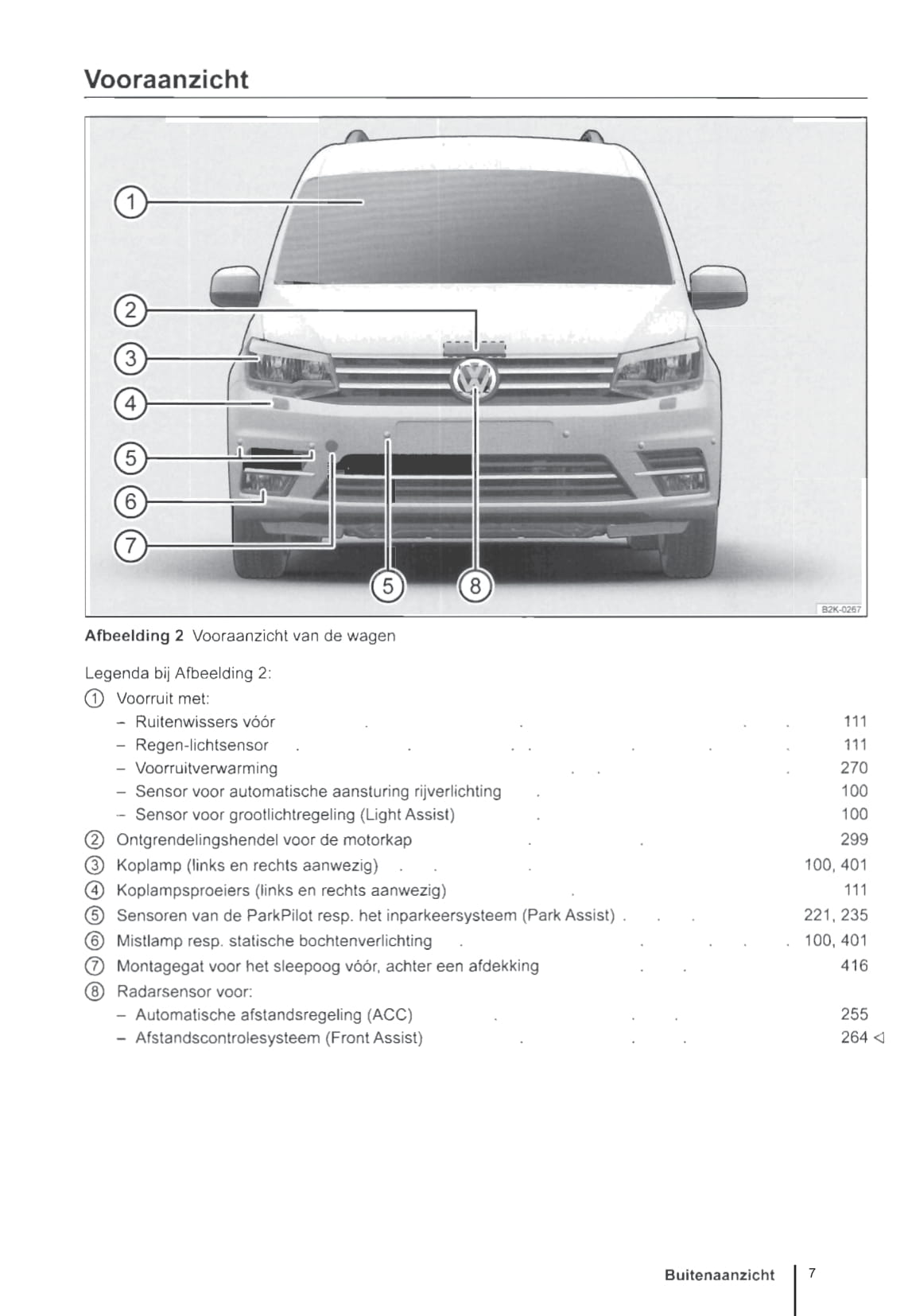 2015-2020 Volkswagen Caddy Bedienungsanleitung | Niederländisch
