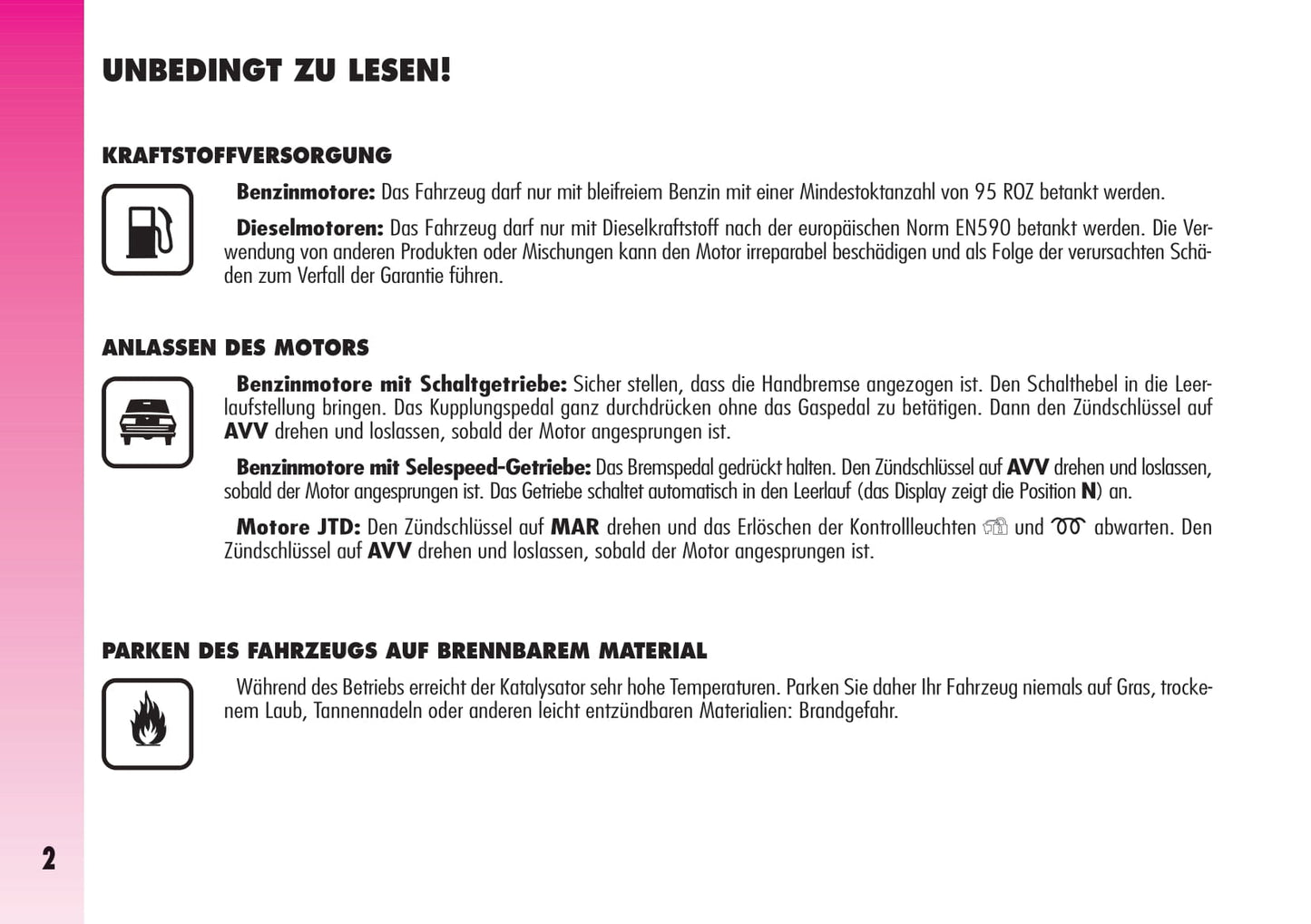 2004-2007 Alfa Romeo GT Bedienungsanleitung | Deutsch