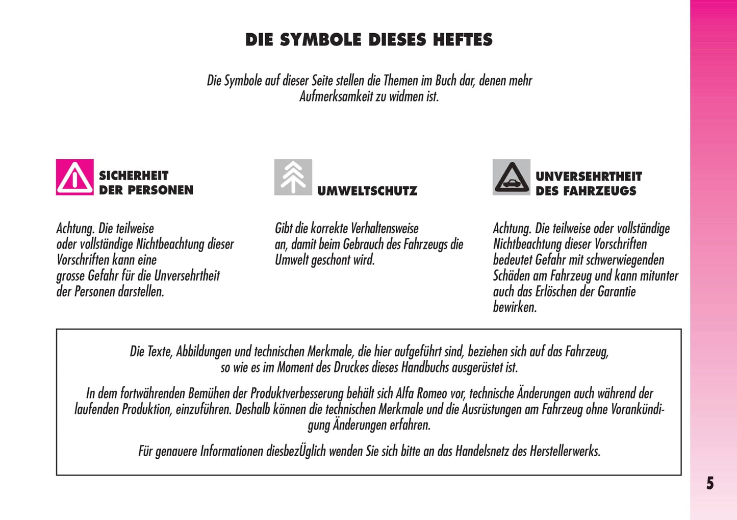 2004-2007 Alfa Romeo GT Bedienungsanleitung | Deutsch