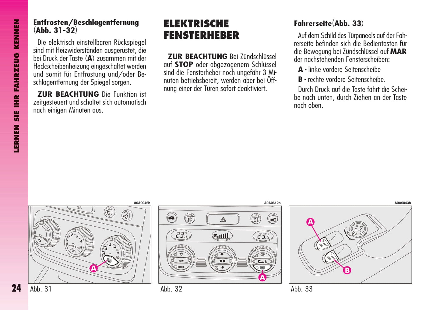 2004-2007 Alfa Romeo GT Bedienungsanleitung | Deutsch