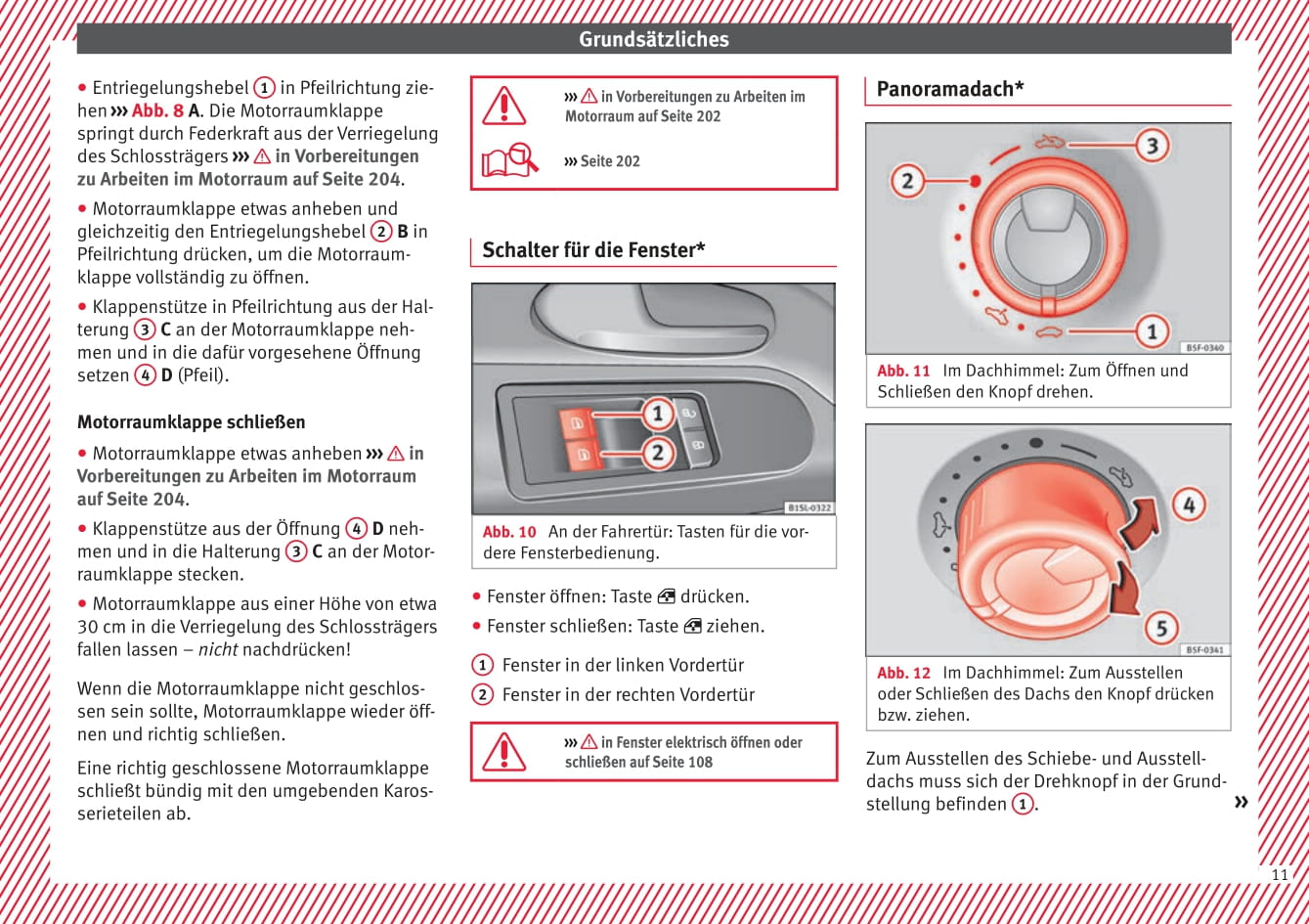 2012-2019 Seat Mii Bedienungsanleitung | Deutsch