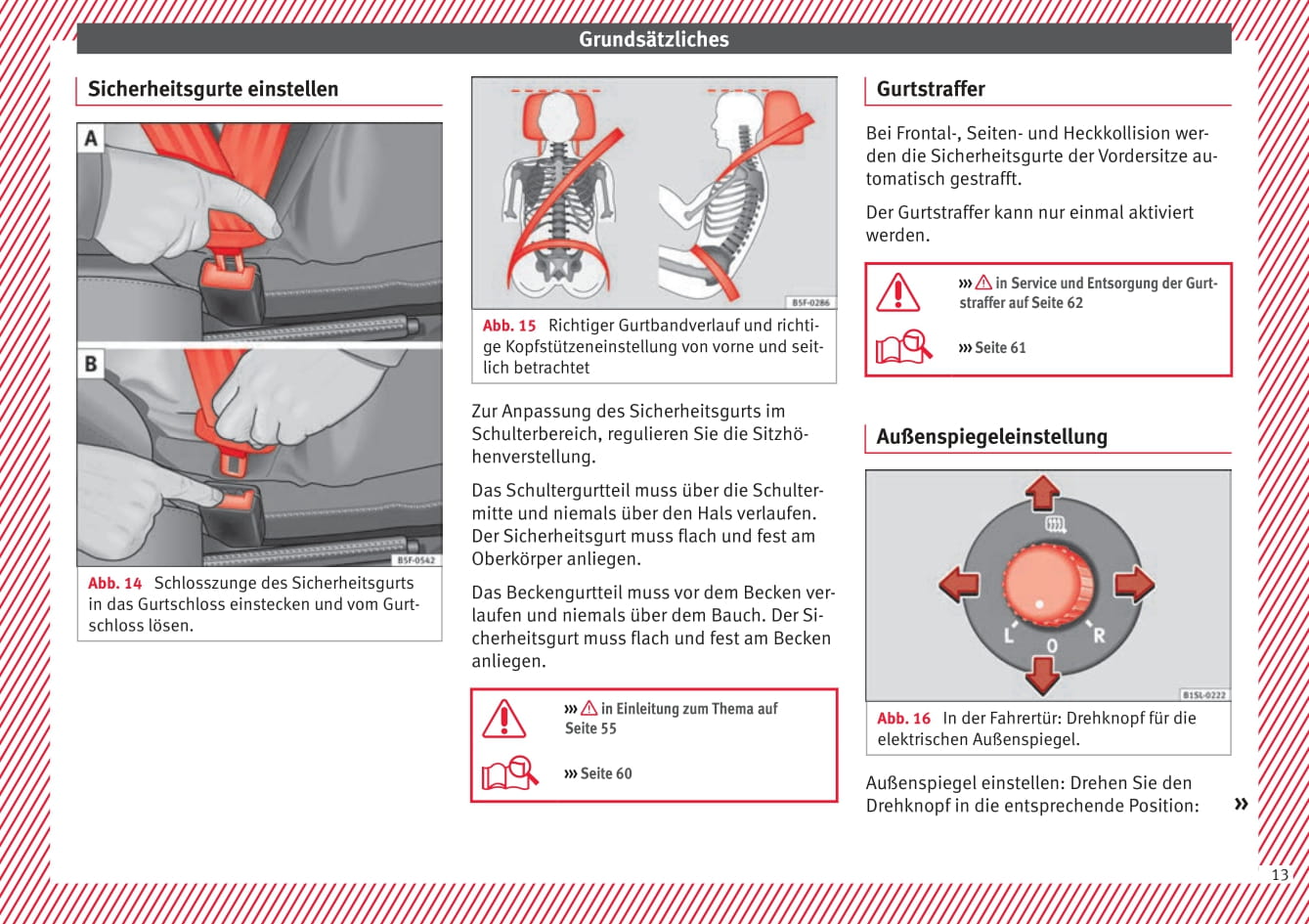 2012-2019 Seat Mii Bedienungsanleitung | Deutsch