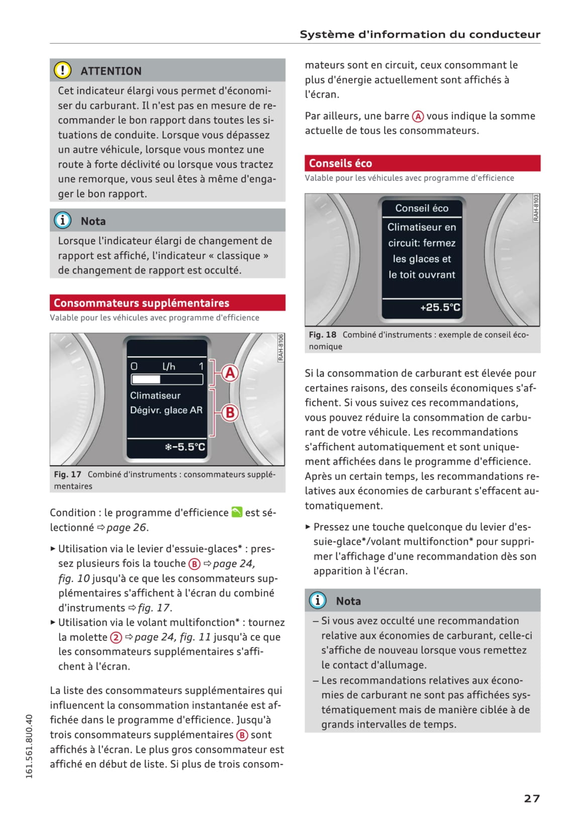 2015-2018 Audi Q3 Owner's Manual | French