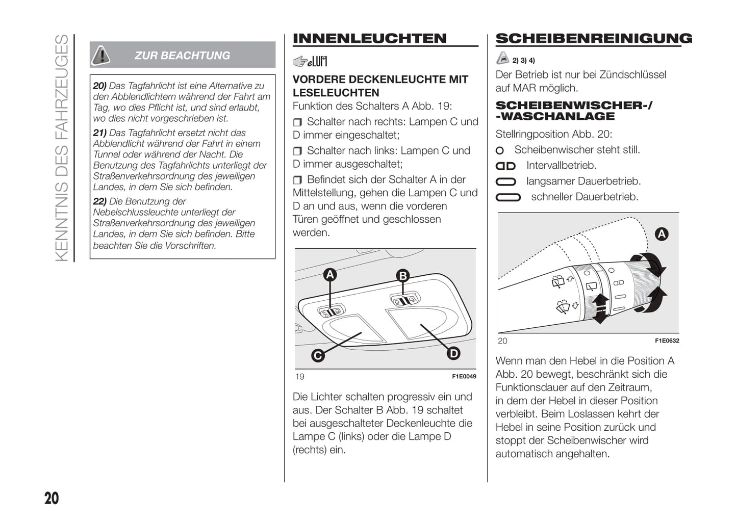 2016-2017 Fiat Punto Bedienungsanleitung | Deutsch