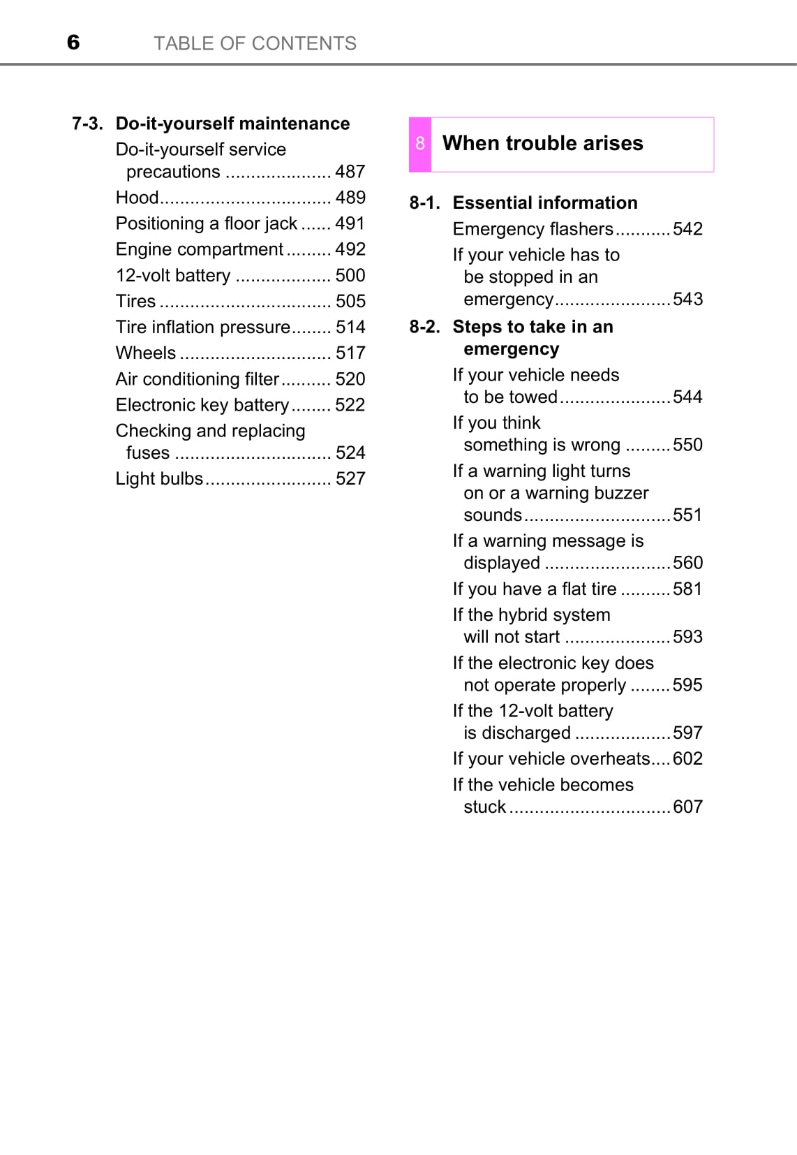 2016-2017 Toyota RAV4 Hybrid Bedienungsanleitung | Englisch