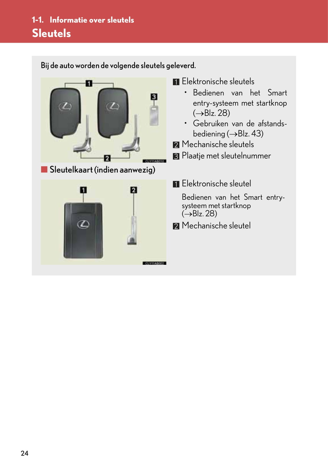 2010-2011 Lexus IS 220d/IS 250 Bedienungsanleitung | Niederländisch