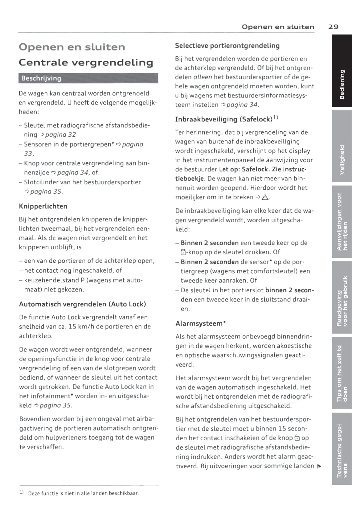 2011-2015 Audi Q3 Bedienungsanleitung | Niederländisch