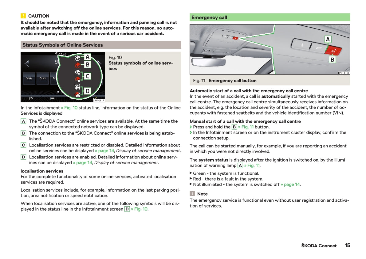 2018-2019 Skoda Rapid Owner's Manual | English