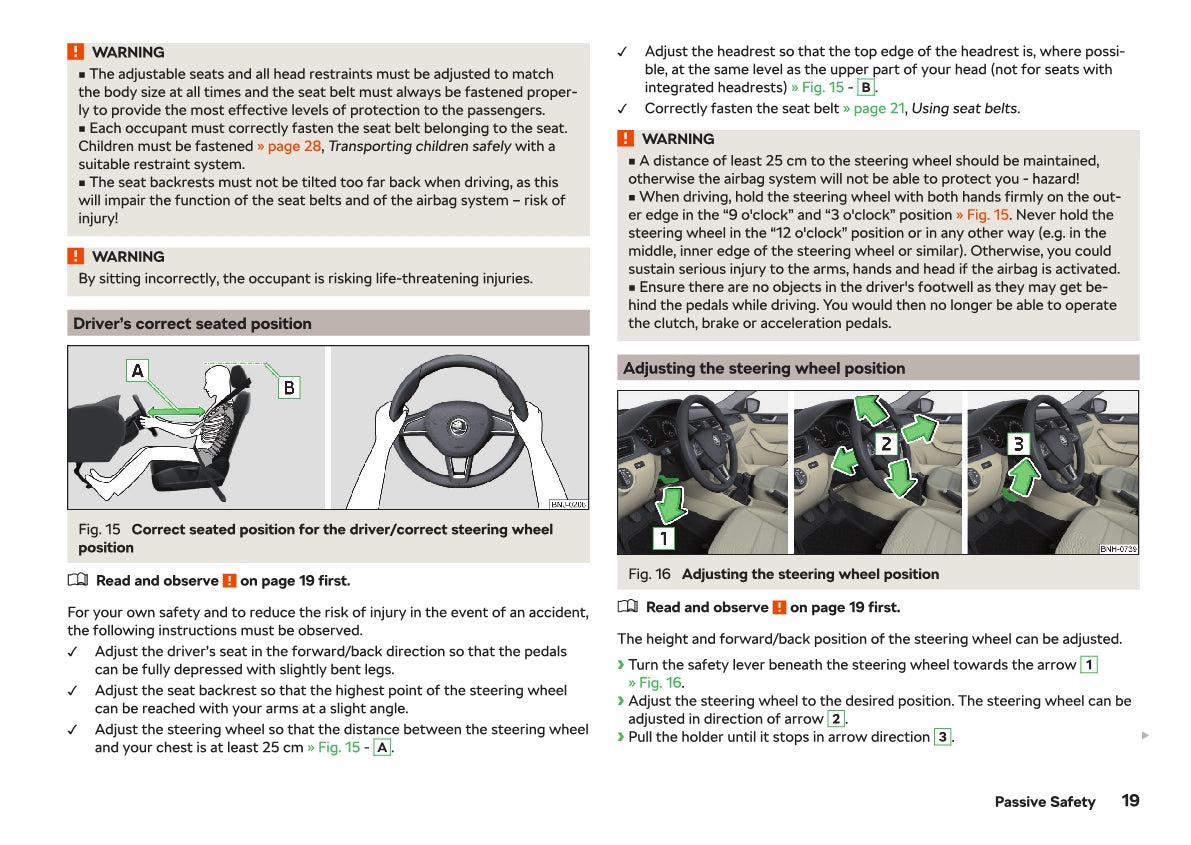 2018-2019 Skoda Rapid Owner's Manual | English