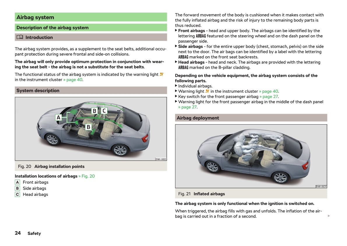 2018-2019 Skoda Rapid Owner's Manual | English