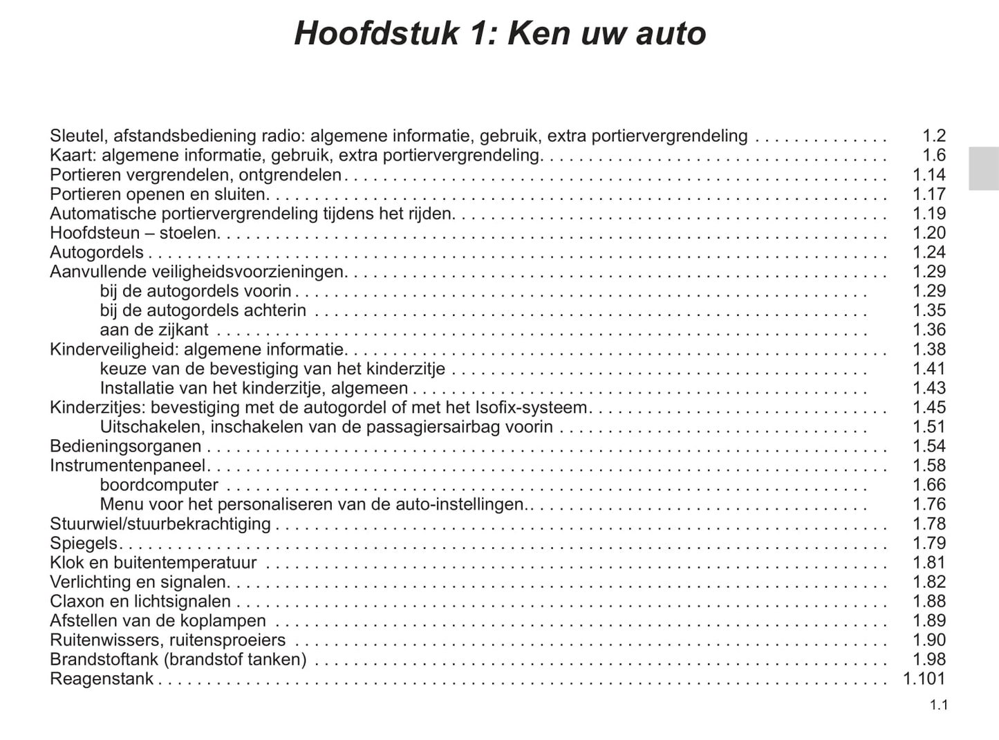 2021-2022 Renault Kadjar Bedienungsanleitung | Niederländisch