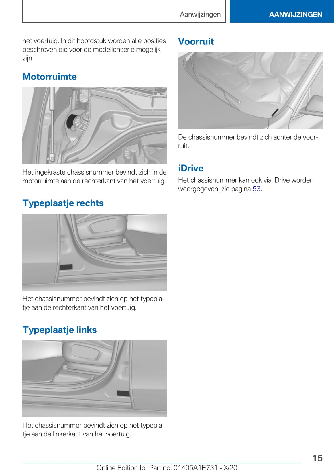 2020-2021 BMW X2 Owner's Manual | Dutch