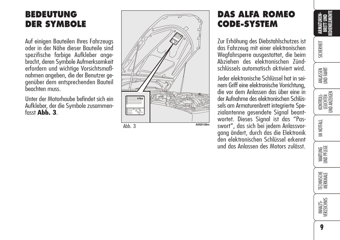 2006-2008 Alfa Romeo Spider Bedienungsanleitung | Deutsch
