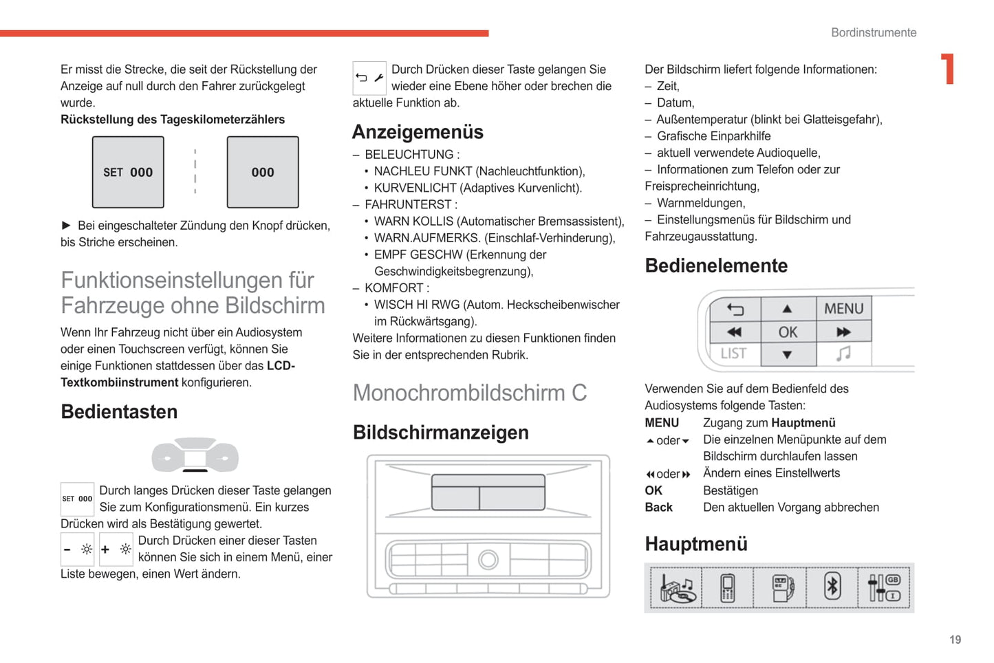 2021-2024 Citroën C3 Aircross Bedienungsanleitung | Deutsch