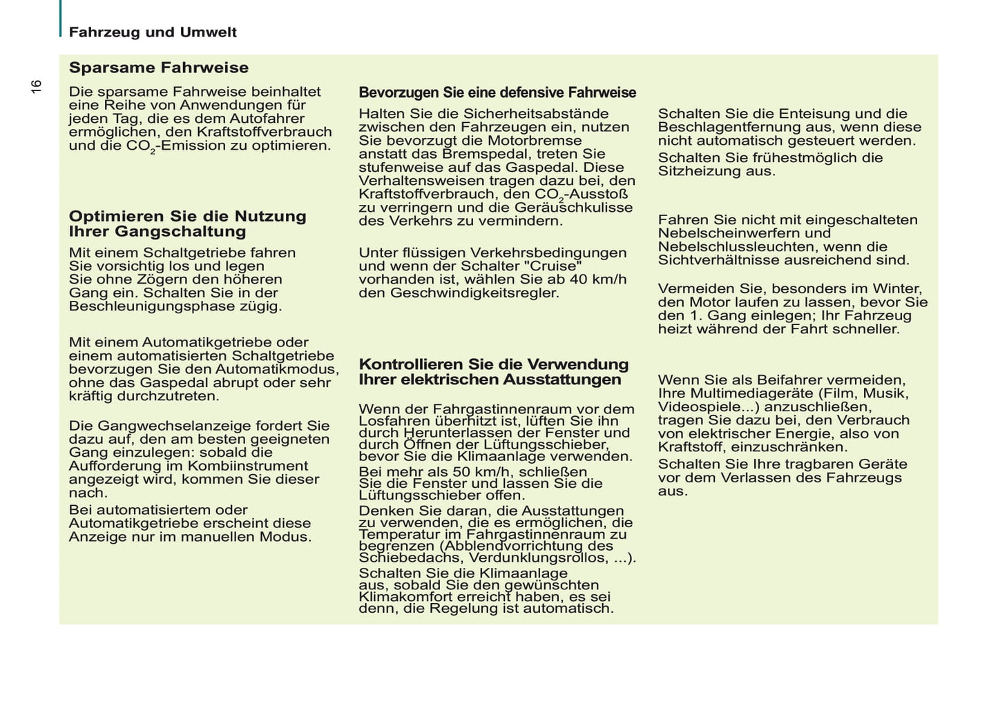 2016-2017 Citroën Berlingo Owner's Manual | German