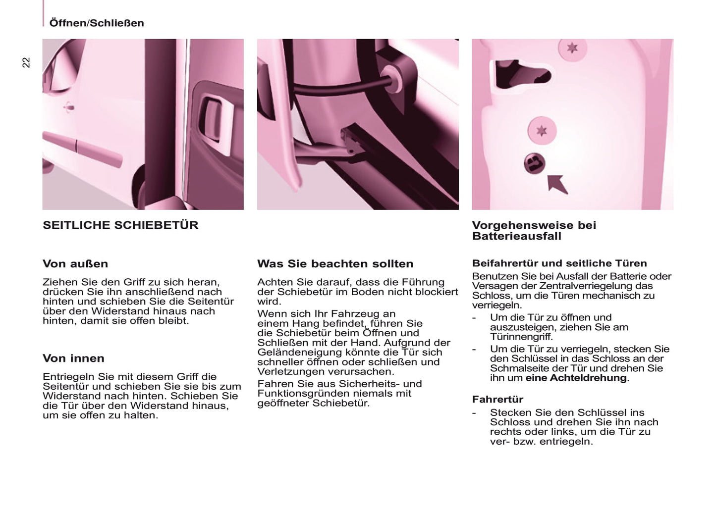 2016-2017 Citroën Berlingo Owner's Manual | German