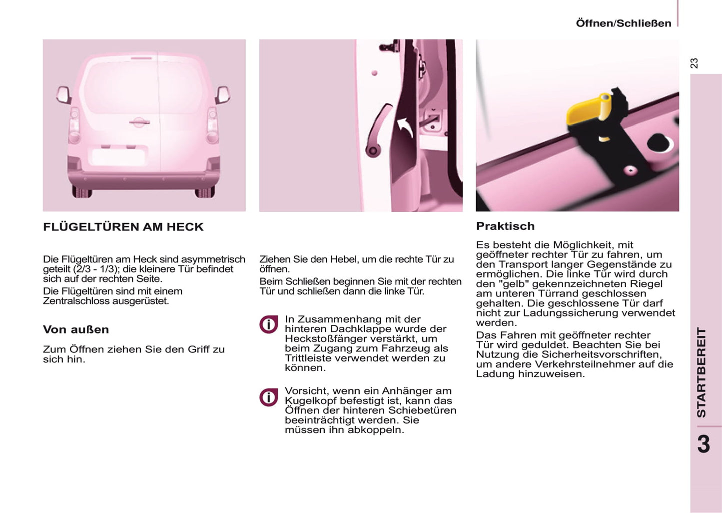 2016-2017 Citroën Berlingo Owner's Manual | German