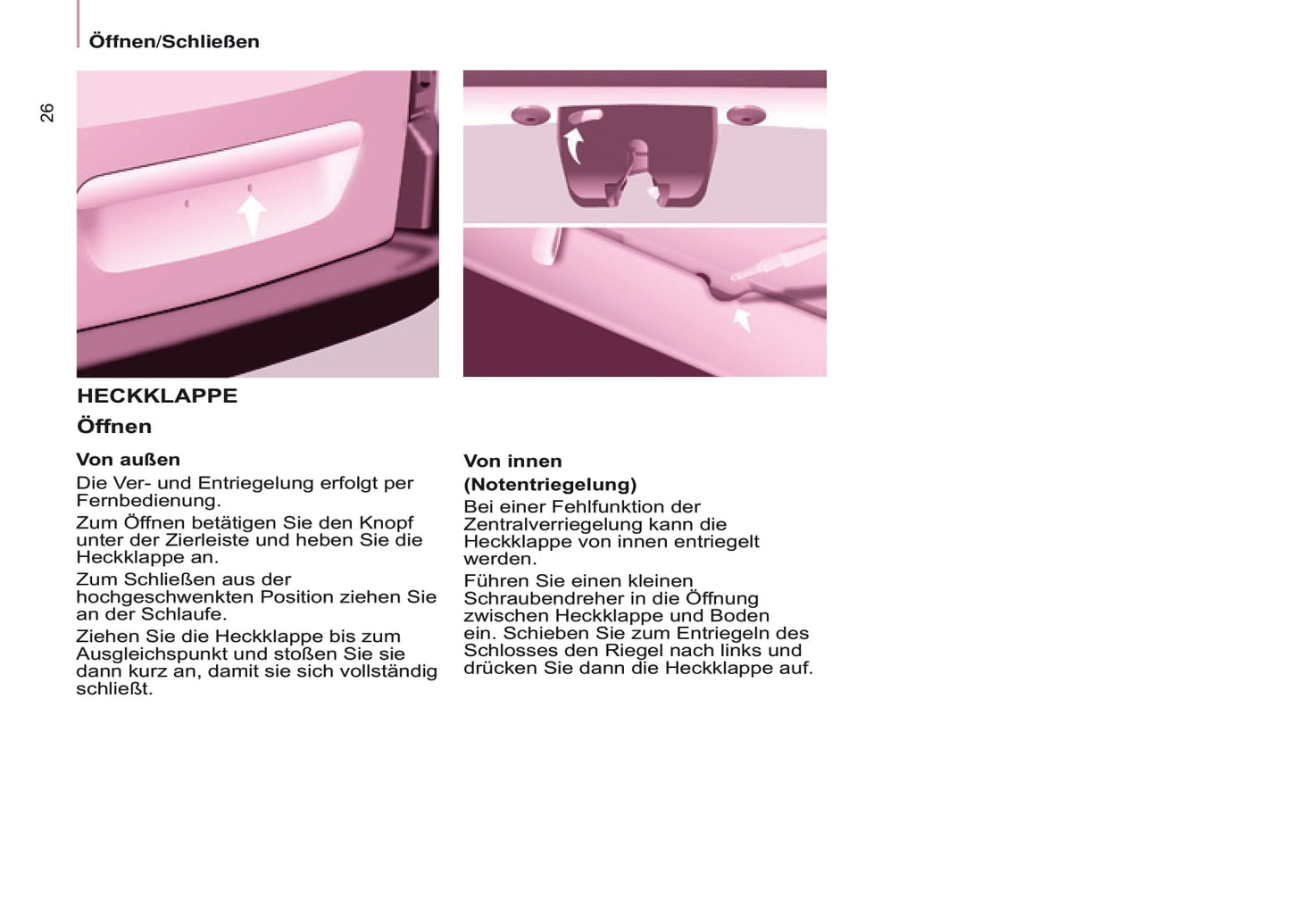 2016-2017 Citroën Berlingo Owner's Manual | German