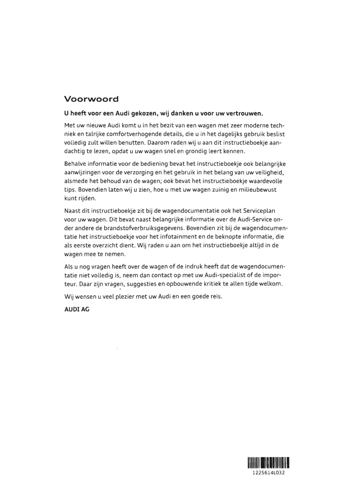 2009-2015 Audi Q7 Bedienungsanleitung | Niederländisch