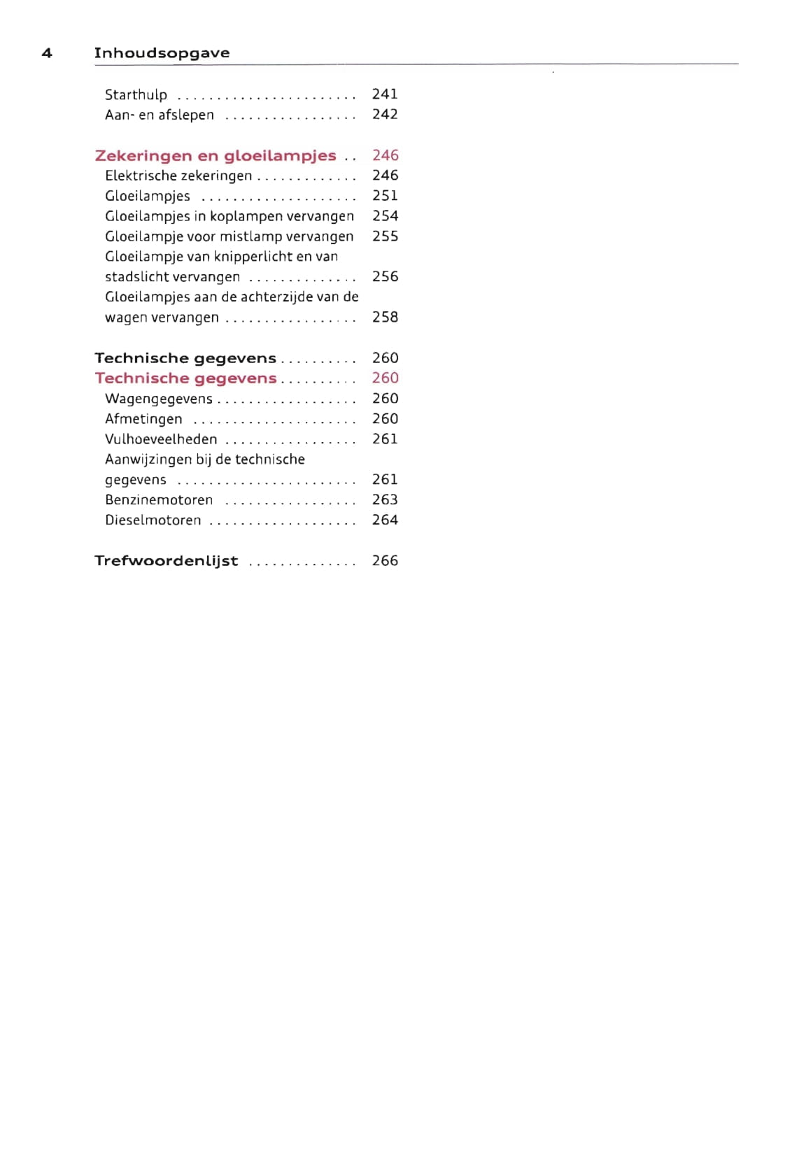 2009-2015 Audi Q7 Bedienungsanleitung | Niederländisch