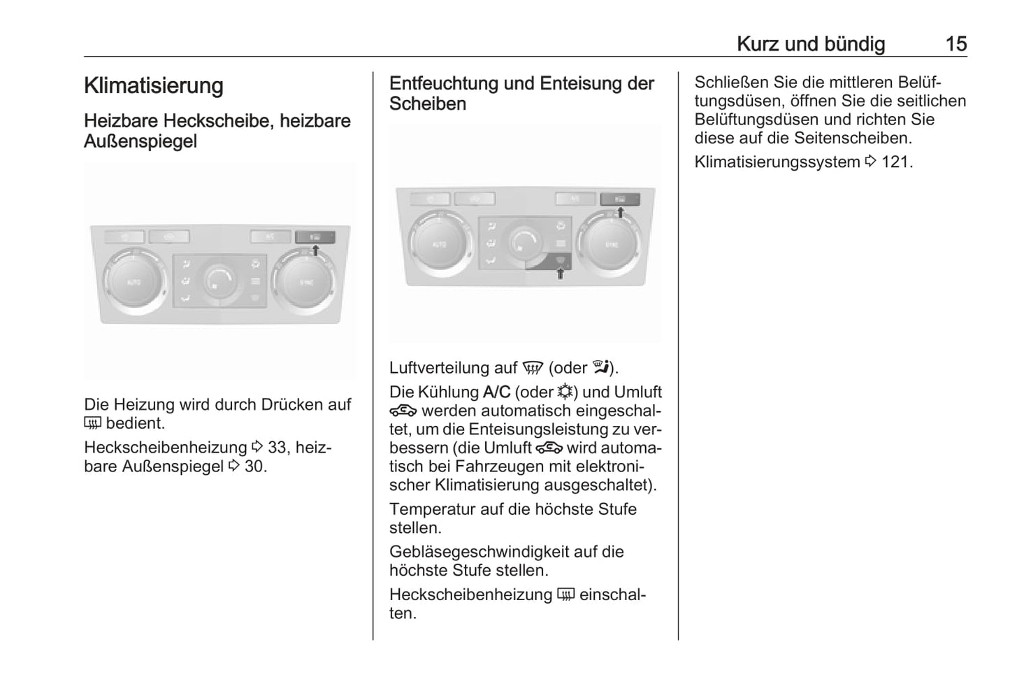 2015-2016 Opel Antara Bedienungsanleitung | Deutsch
