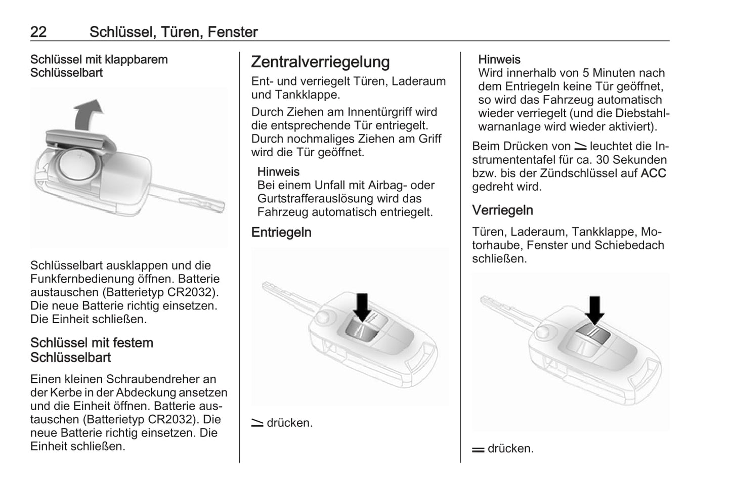 2015-2016 Opel Antara Bedienungsanleitung | Deutsch