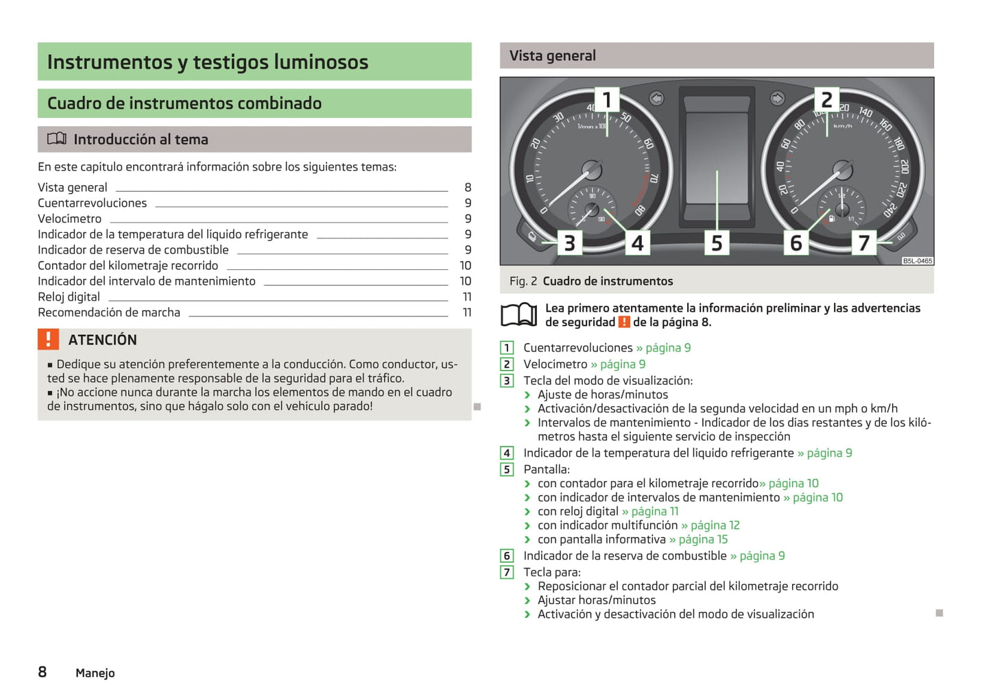 2013-2018 Skoda Yeti Bedienungsanleitung | Spanisch