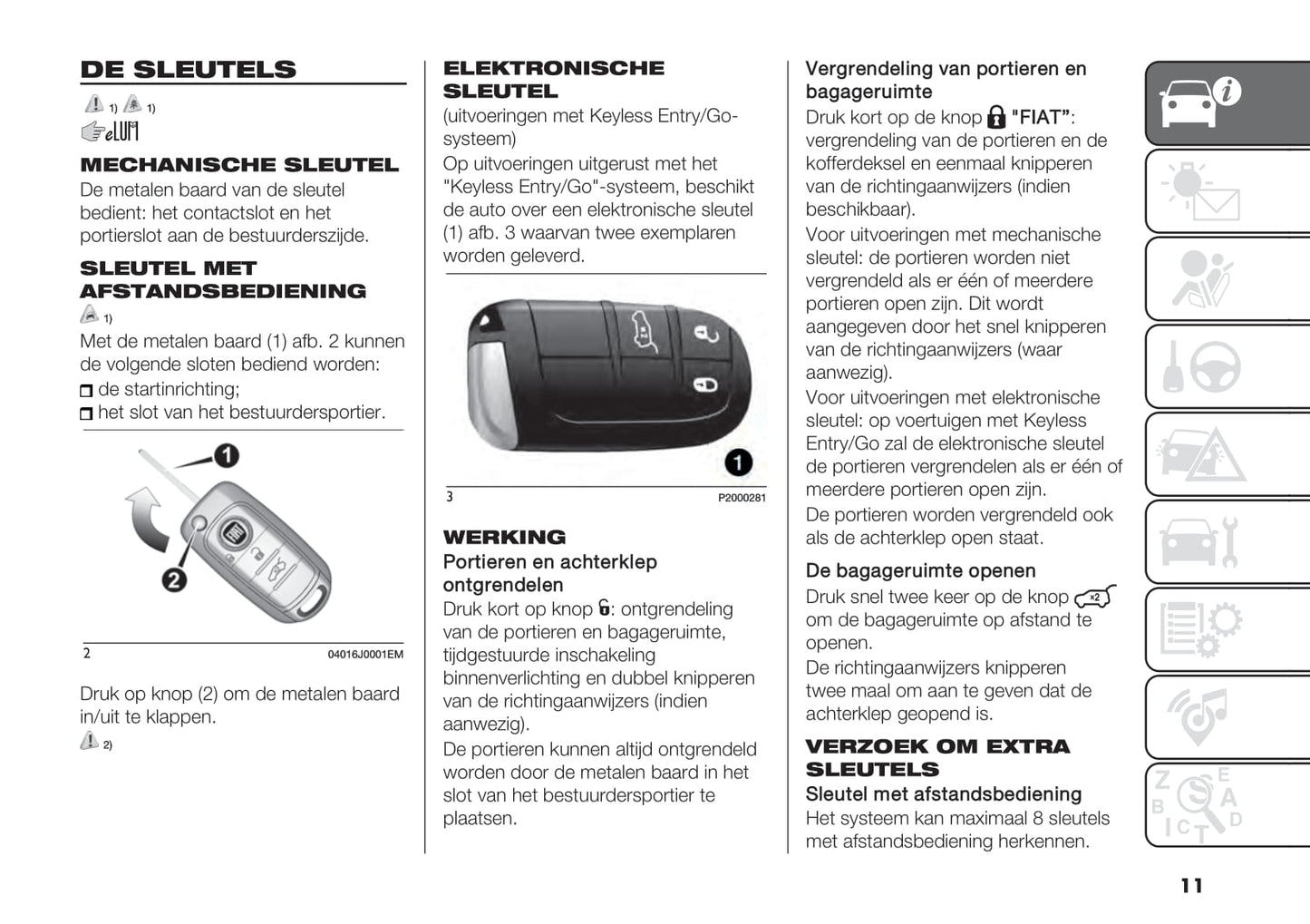2020-2021 Fiat Tipo Bedienungsanleitung | Niederländisch