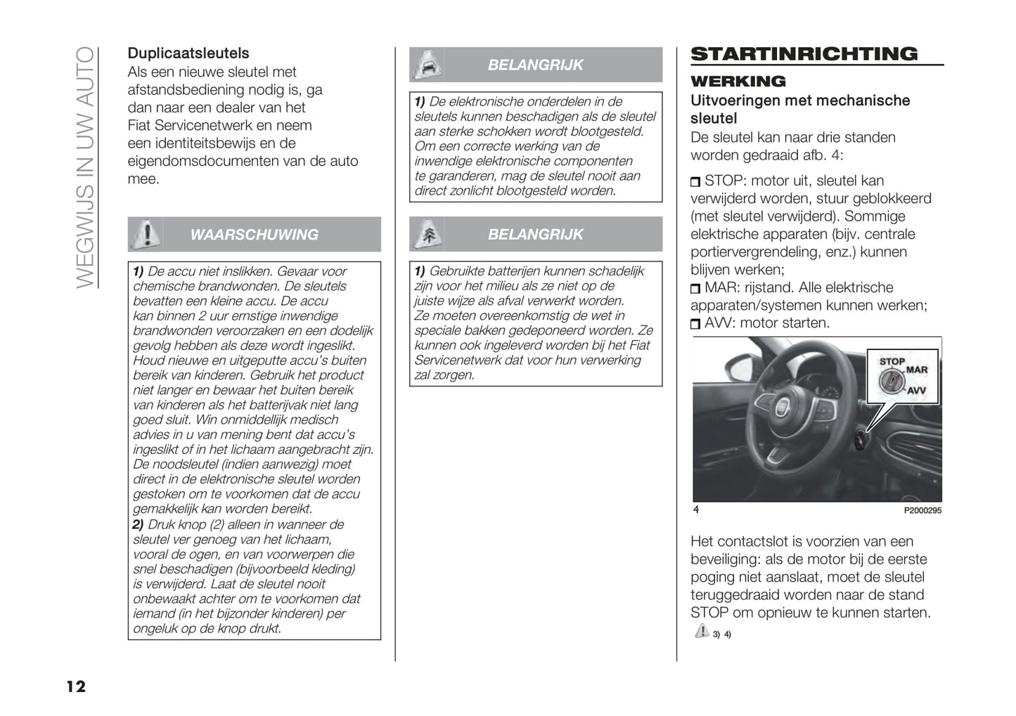2020-2021 Fiat Tipo Bedienungsanleitung | Niederländisch