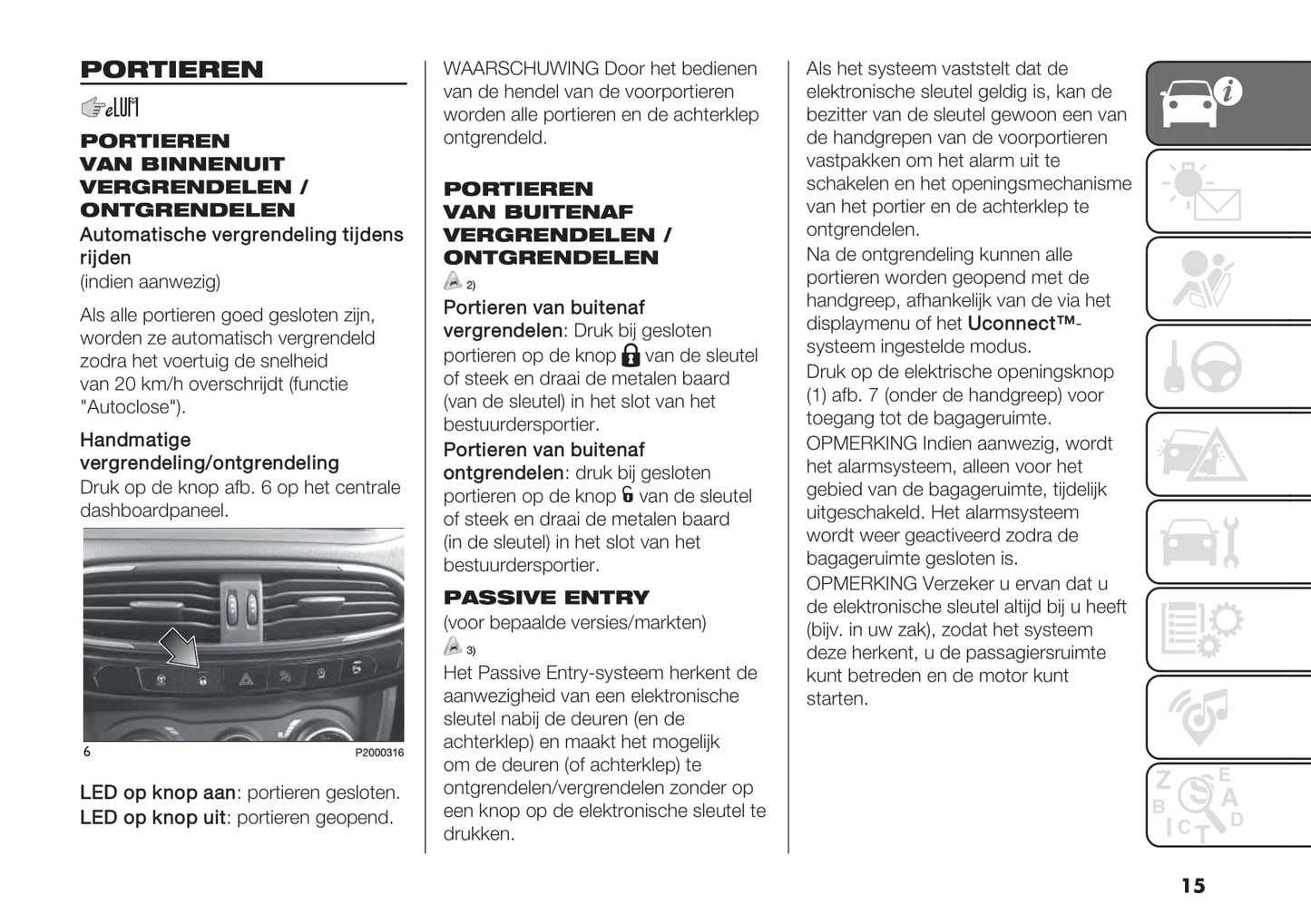 2020-2021 Fiat Tipo Bedienungsanleitung | Niederländisch