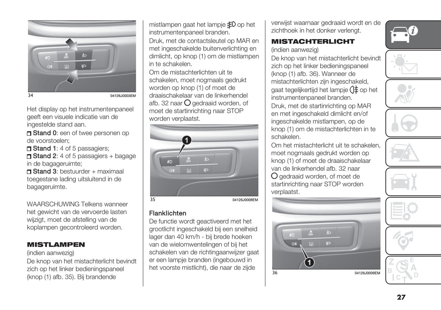 2020-2021 Fiat Tipo Bedienungsanleitung | Niederländisch