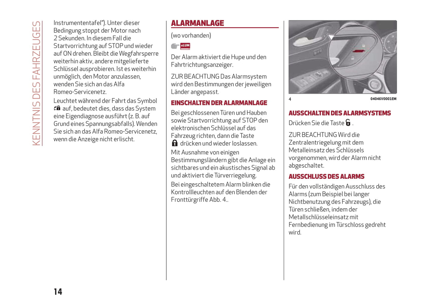 2017-2020 Alfa Romeo Stelvio Bedienungsanleitung | Deutsch