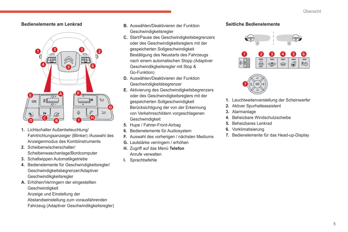 2020-2021 Citroën C4/e-C4 Bedienungsanleitung | Deutsch
