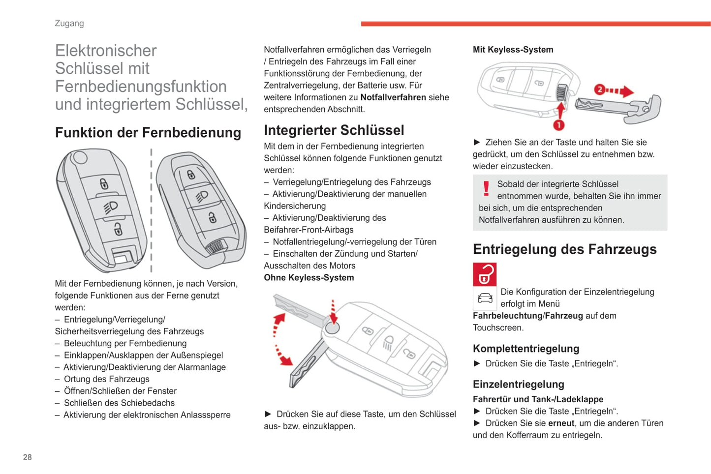 2020-2021 Citroën C4/e-C4 Bedienungsanleitung | Deutsch