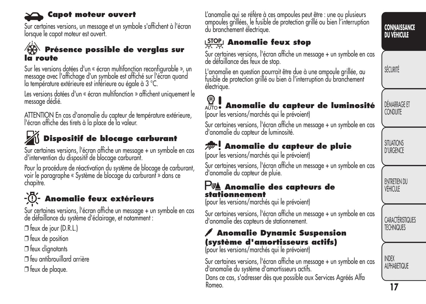 2008-2014 Alfa Romeo MiTo Bedienungsanleitung | Französisch