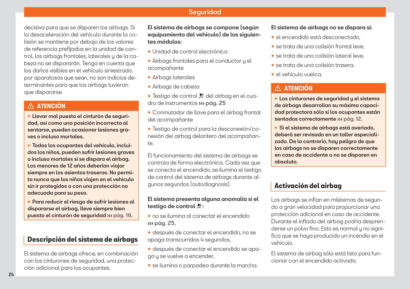 2019-2020 Seat Arona Owner's Manual | Spanish
